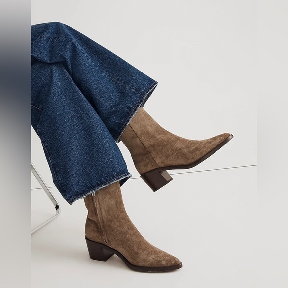 MadeWell Tan The Darcy Ankle Boot NN015 - Picture 4 of 6